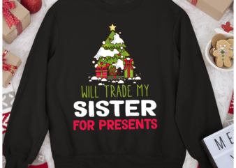 RD Will Trade My Brother, Sister For Presents Christmas Shirt-1
