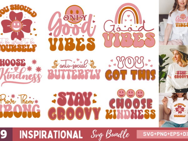 Inspirational svg bundle t shirt design for sale