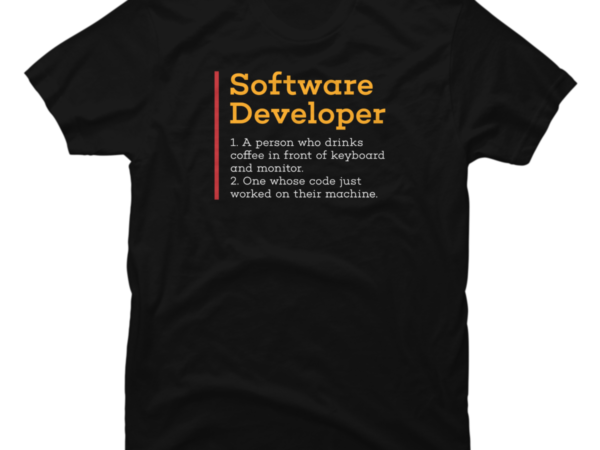 t shirt design software engineering