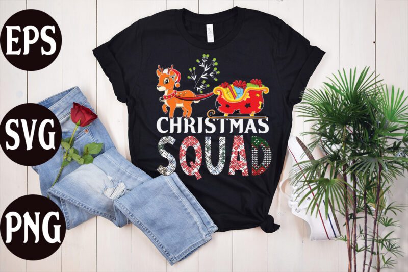 Christmas Squad Sublimation design, Christmas Squad T shirt design, christmas svg mega bundle ,130 christmas design bundle , christmas svg bundle , 20 christmas t-shirt design , winter svg bundle,