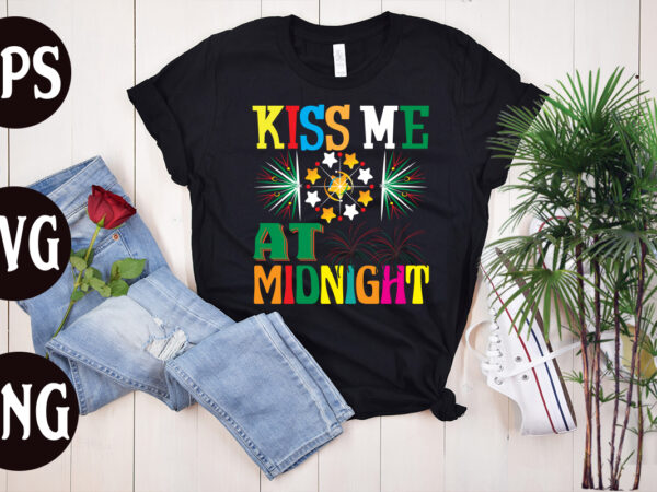 Kiss me at midnight retro design, kiss me at midnight, new year’s 2023 png, new year same hot mess png, new year’s sublimation design, retro new year png, happy new