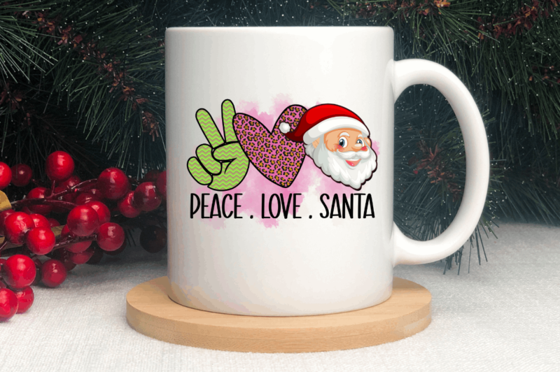 Peace Love Christmas Sublimation Bundle