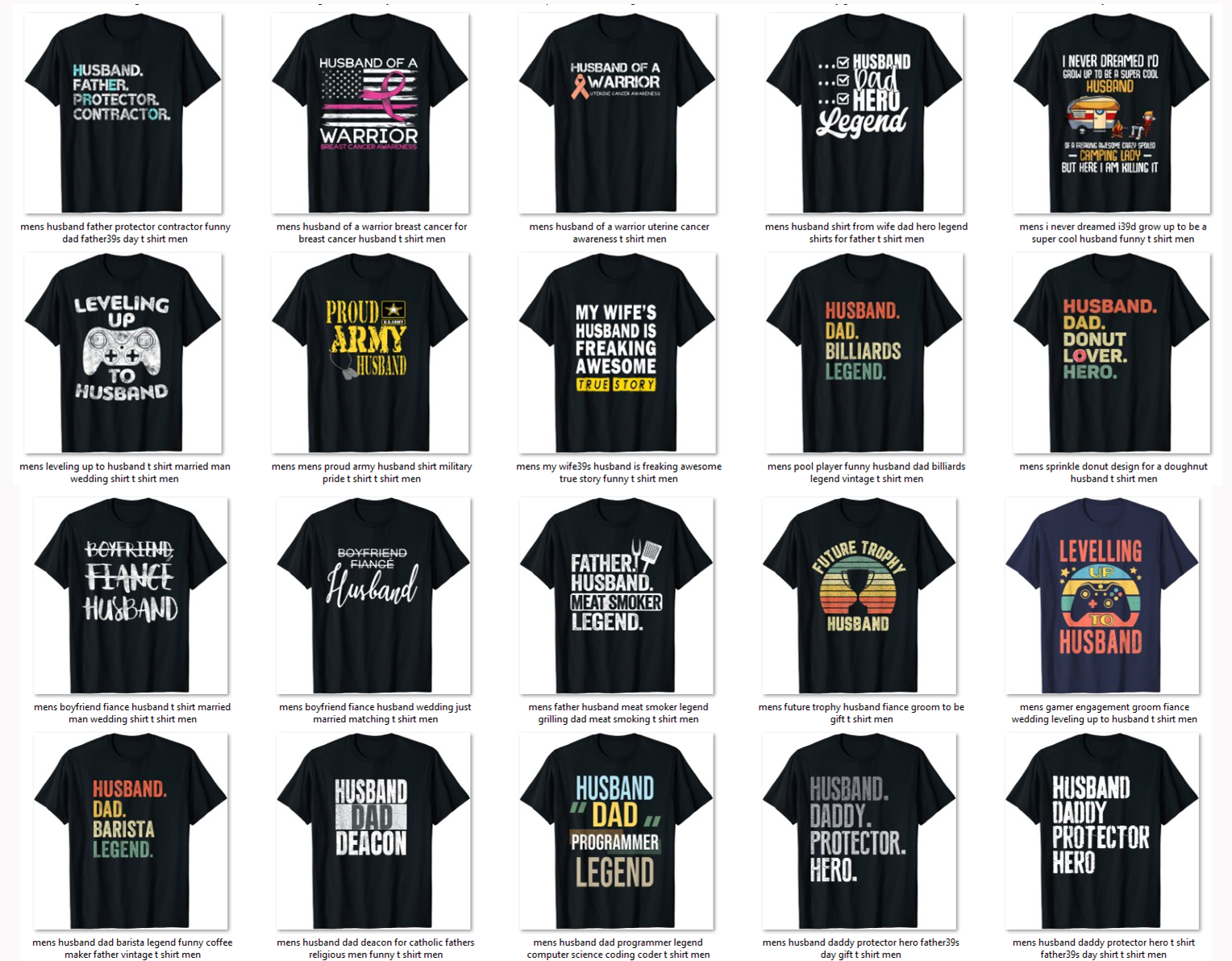 20 Husband PNG T-shirt Designs Bundle For Commercial Use Part 3 - Buy t ...