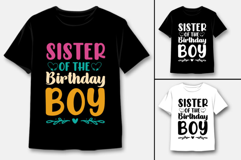 Birthday T-Shirt Design Bundle