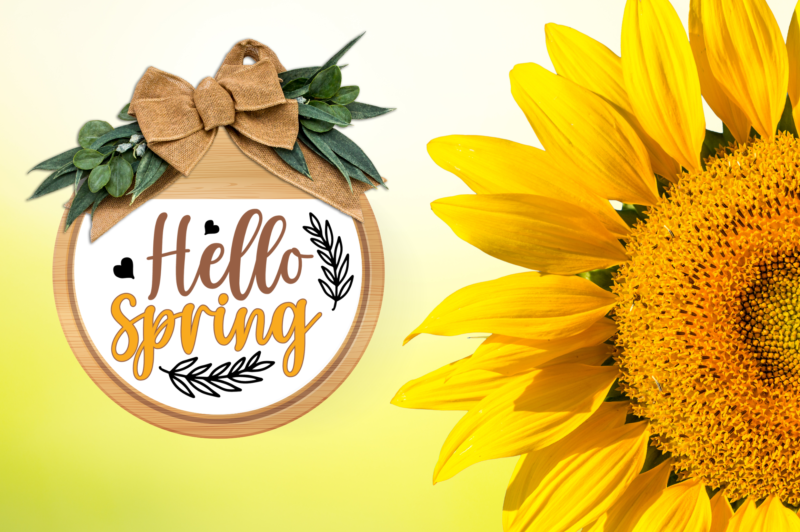 Sunflower Round Signs Bundle