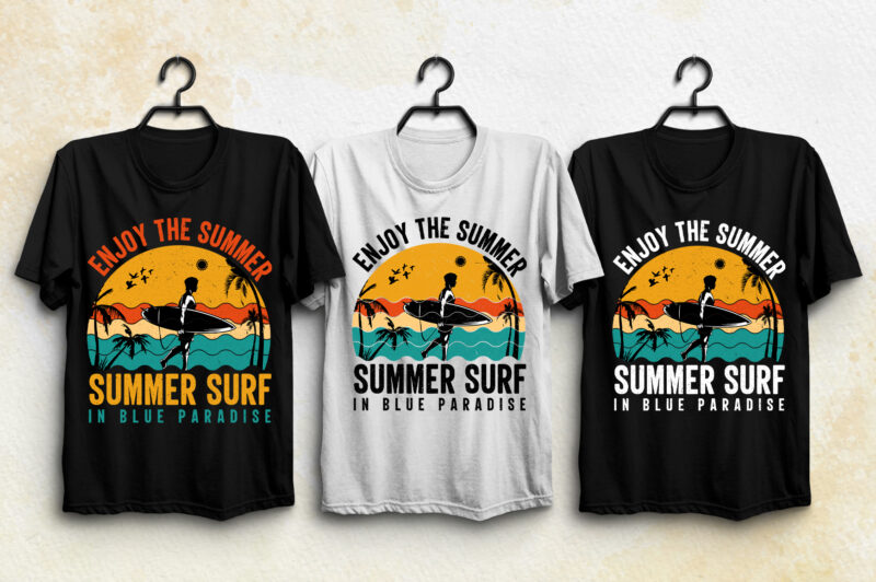 120 Retro Vintage Sunset T-Shirt Design Mega Bundle