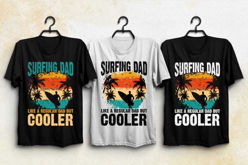 120 Retro Vintage Sunset T-Shirt Design Mega Bundle