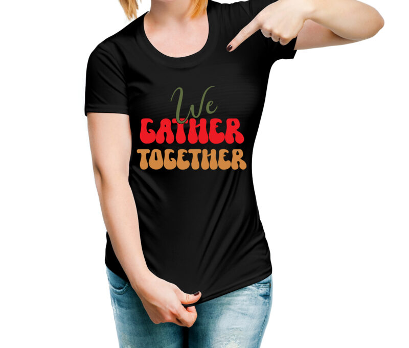 We Gather Together VECTOR DESIGN