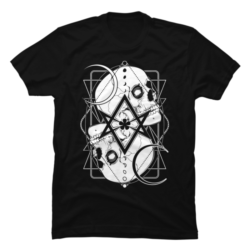 THELEMA Do what thou wilt Crowley's unicursal hexagram - Buy t-shirt ...