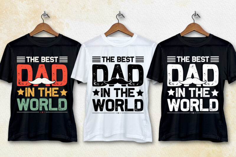 Dad T-Shirt Design Bundle