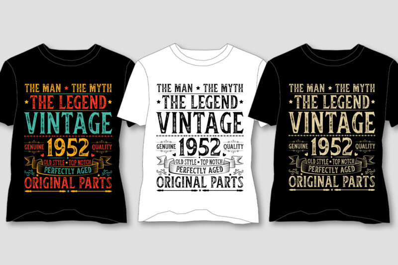 Vintage T-Shirt Design Bundle