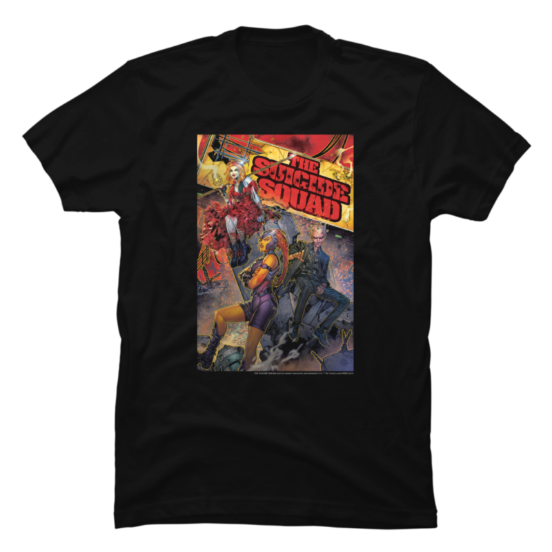 The Suicide Squad Comic - Buy t-shirt designs