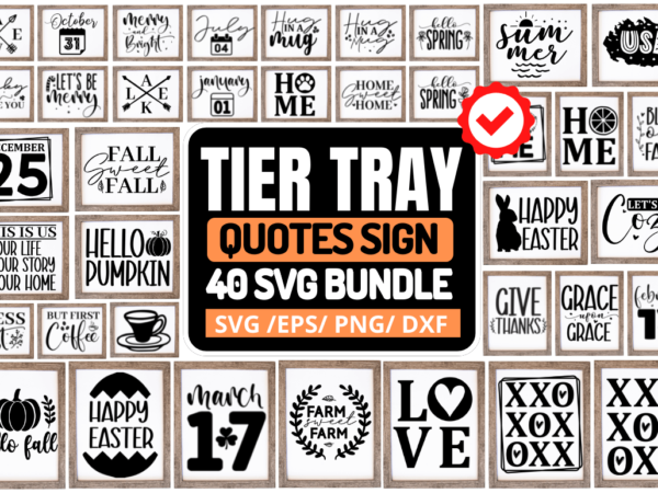 Tee T's Happy Tray Designs