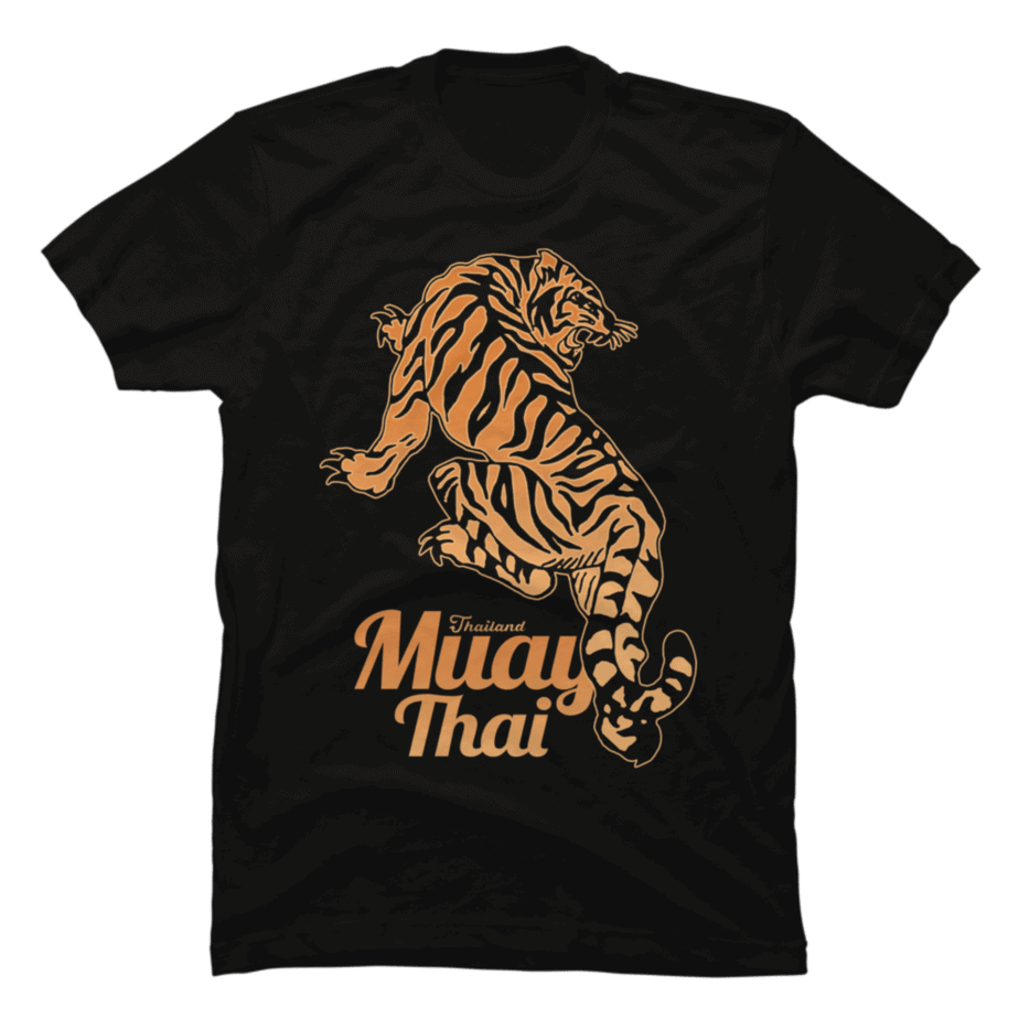 Tiger Muay Thai The Art Of Eight Limbs Buy T Shirt Designs