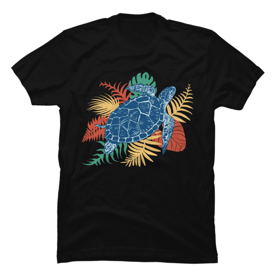 Tropical Sea Turtle,Tropical Sea Turtle present tshirt - Buy t-shirt ...