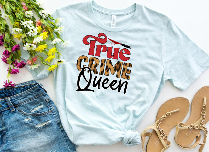 True Crime Sublimation Design Bundle