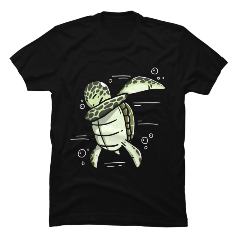 Turtle Dabbing Dog Dab Dance Move - Buy t-shirt designs