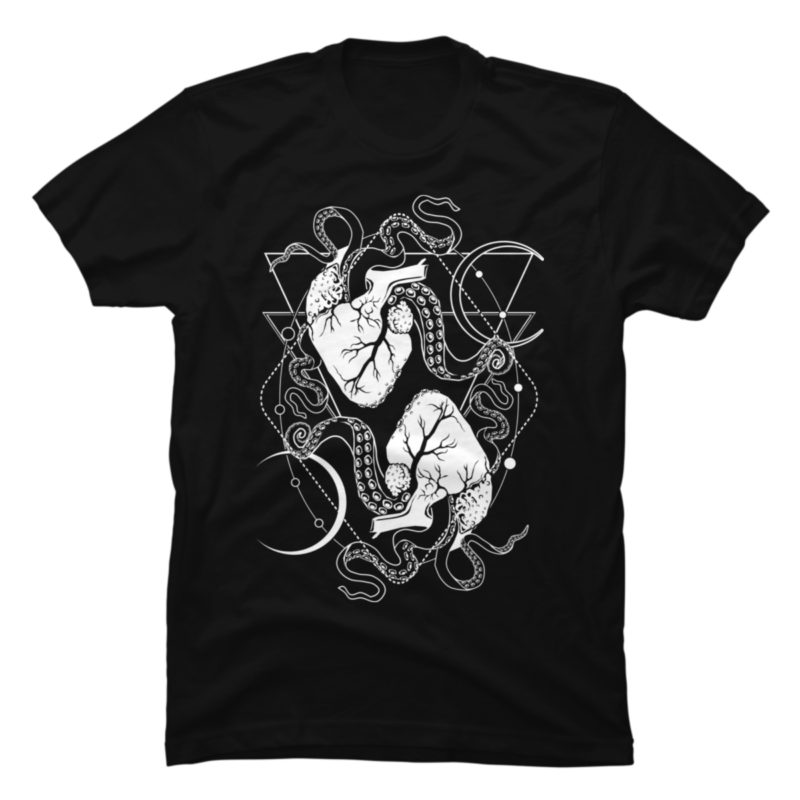 VALENTINES DAY 01 The macabre tentacle hearts - Buy t-shirt designs