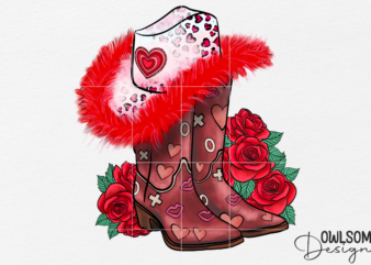 Valentine Boots Cowgirl