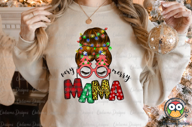 Funny Mama Christmas Sublimation Bundle