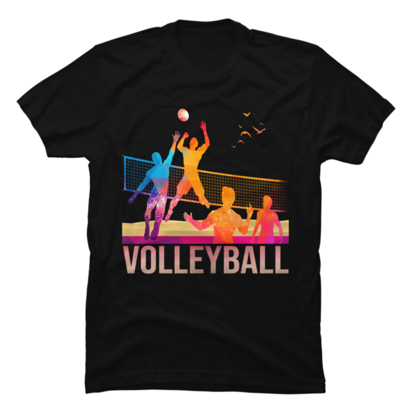 Volleyball on the Beach - Buy t-shirt designs