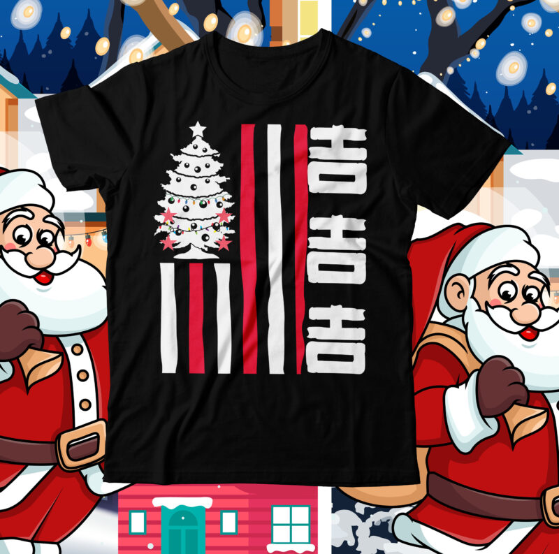 Ho Ho Ho T shirt design, Ho Ho Ho SVG cut file,christmas svg mega bundle ,130 christmas design bundle , christmas svg bundle , 20 christmas t-shirt design , winter