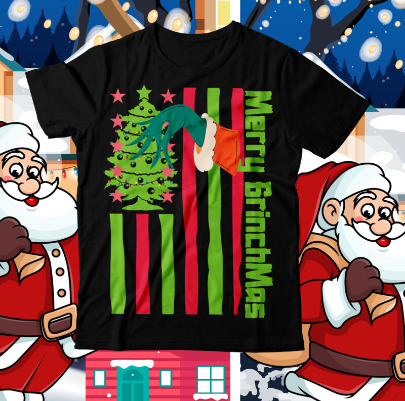 Merry Grinchmas t shirt design, christmas svg mega bundle ,130 christmas design bundle , christmas svg bundle , 20 christmas t-shirt design , winter svg bundle, christmas svg, winter svg,