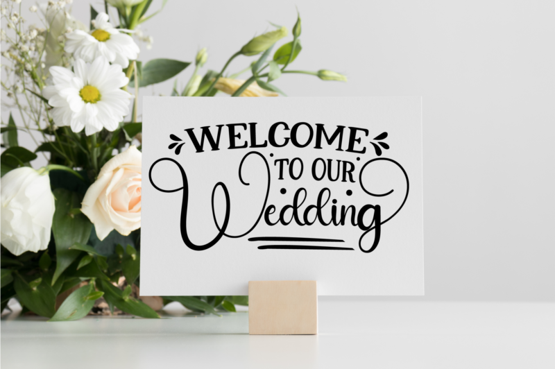 Wedding Sign SVG Bundle - Buy t-shirt designs