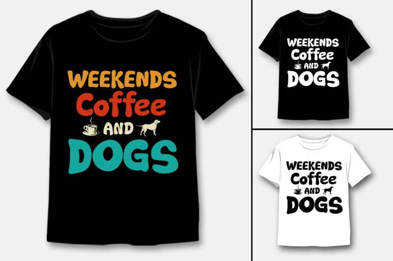 Dog T-Shirt Design Bundle