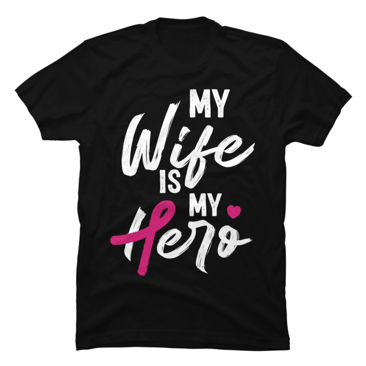 Wife Breast Cancer Awareness Cancer Survivor 1 - Buy t-shirt designs