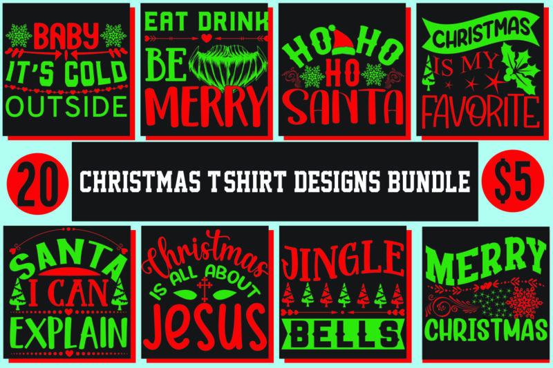 Christmas T shirt design bundle, Christmas SVG cut file design, Christmas SVG design bundle ,christmas svg mega bundle , 130 christmas design bundle , christmas svg bundle , 20 christmas