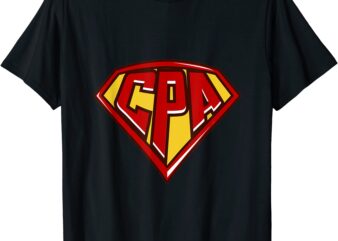 accountant superhero shirt cpa t shirt finance tee t shirt men