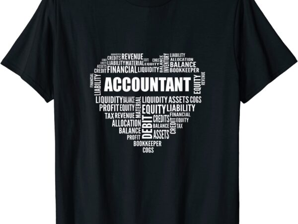 Accounting for cpa and accountants t shirt men