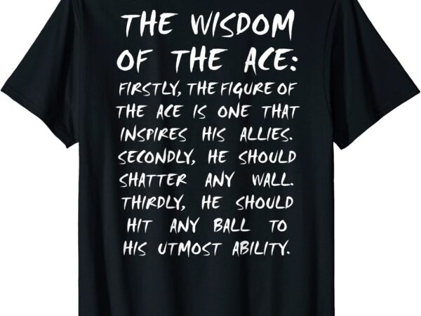 Ace owl volleyball wisdom anime manga cosplay t shirt men