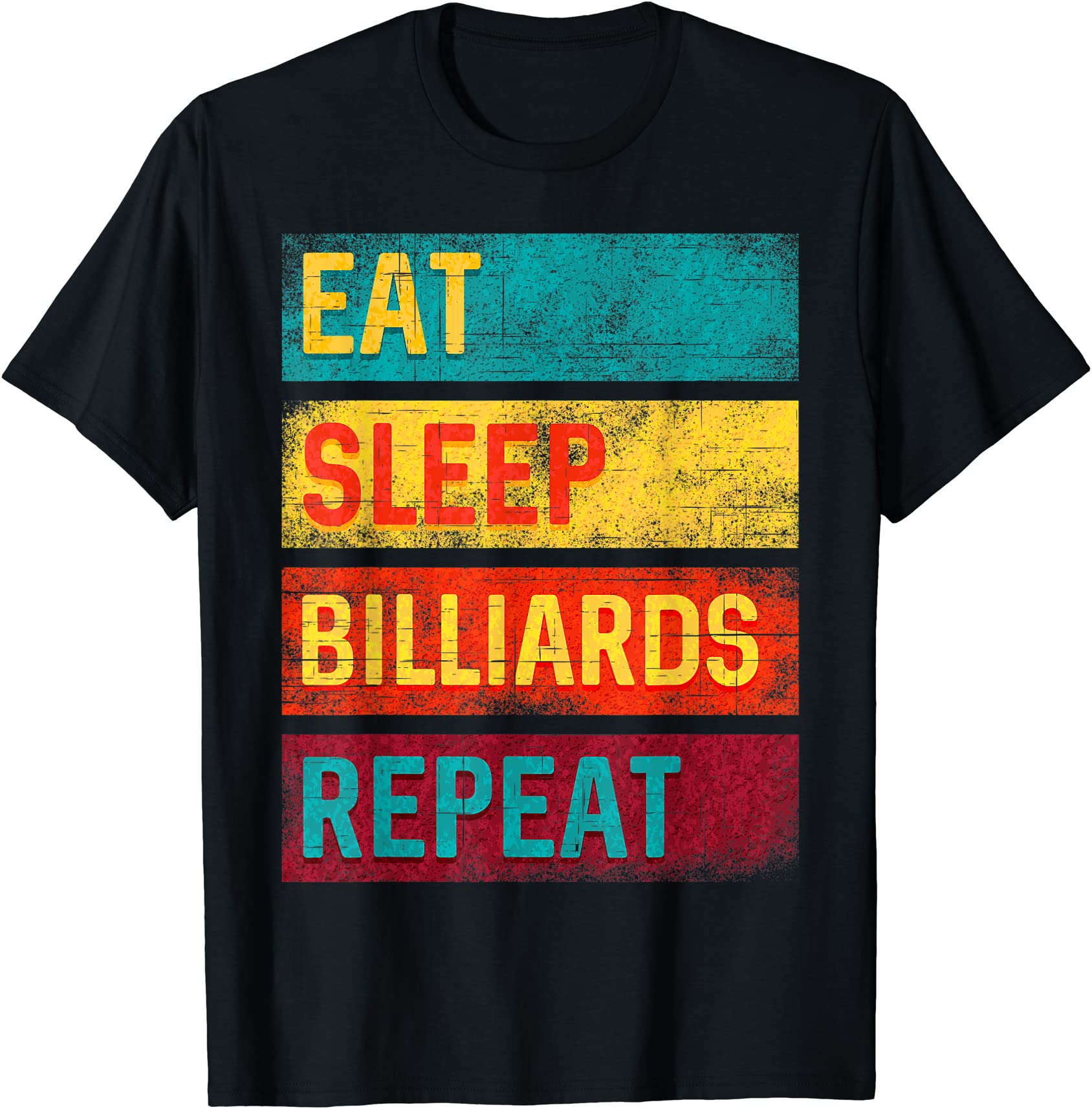 billiards game pool player eat sleep billiards repeat t shirt men - Buy ...