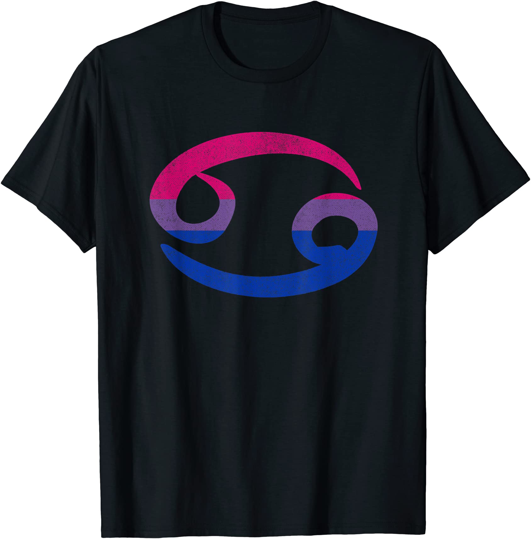 bisexual pride flag cancer zodiac sign t shirt men - Buy t-shirt designs