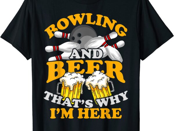 Bowling ball bowler bowl team strike t shirt men