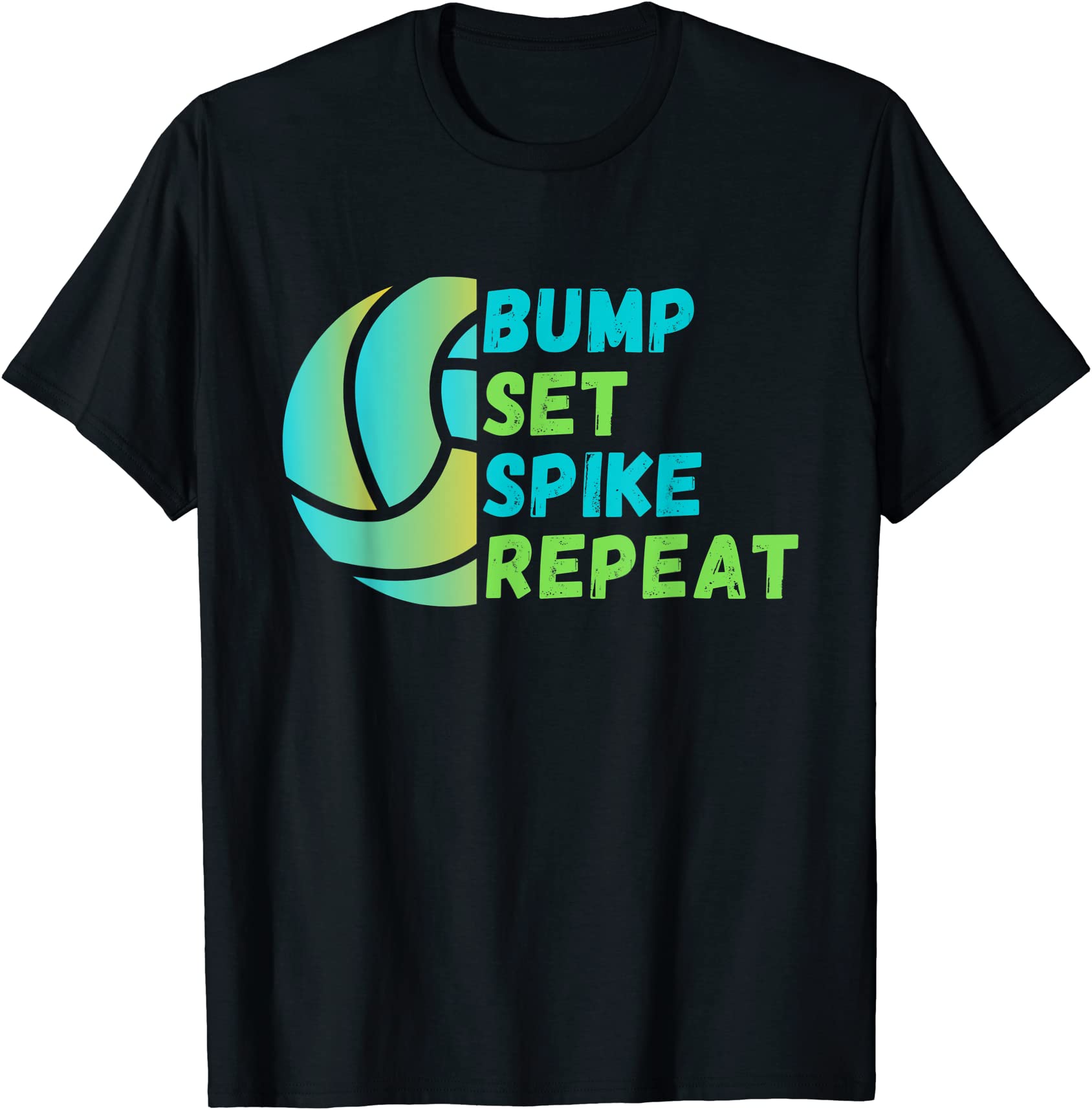 bump set spike repeat volleyball lover t shirt men - Buy t-shirt designs