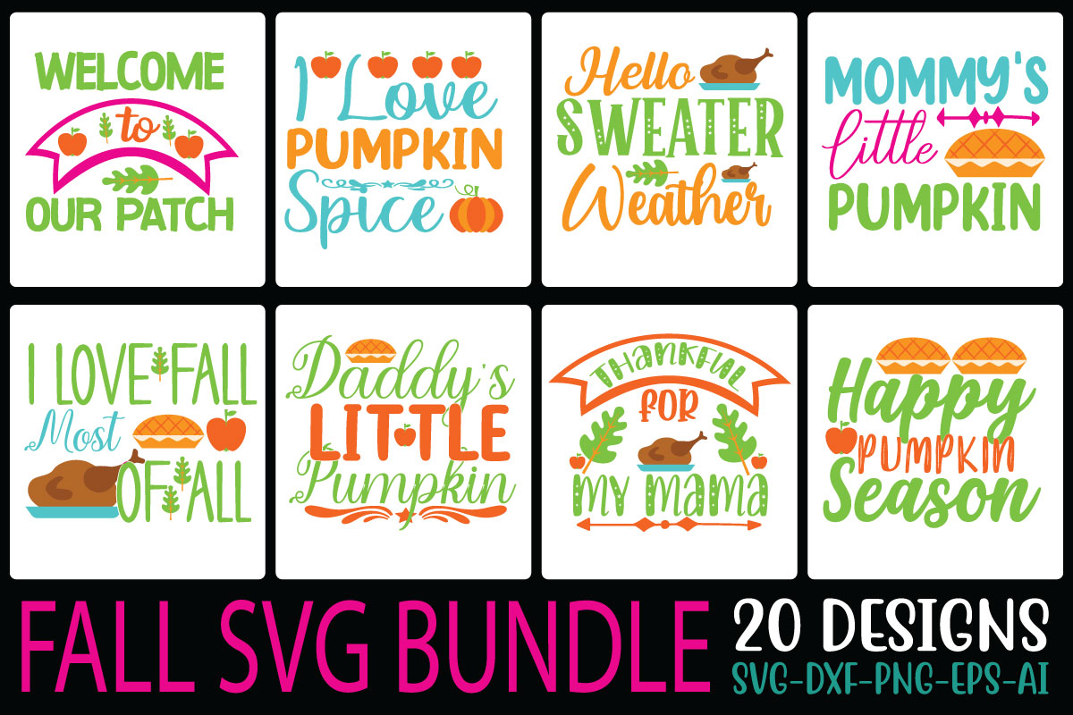 FALL SVG BUNDLE SVG Cut File - Buy t-shirt designs