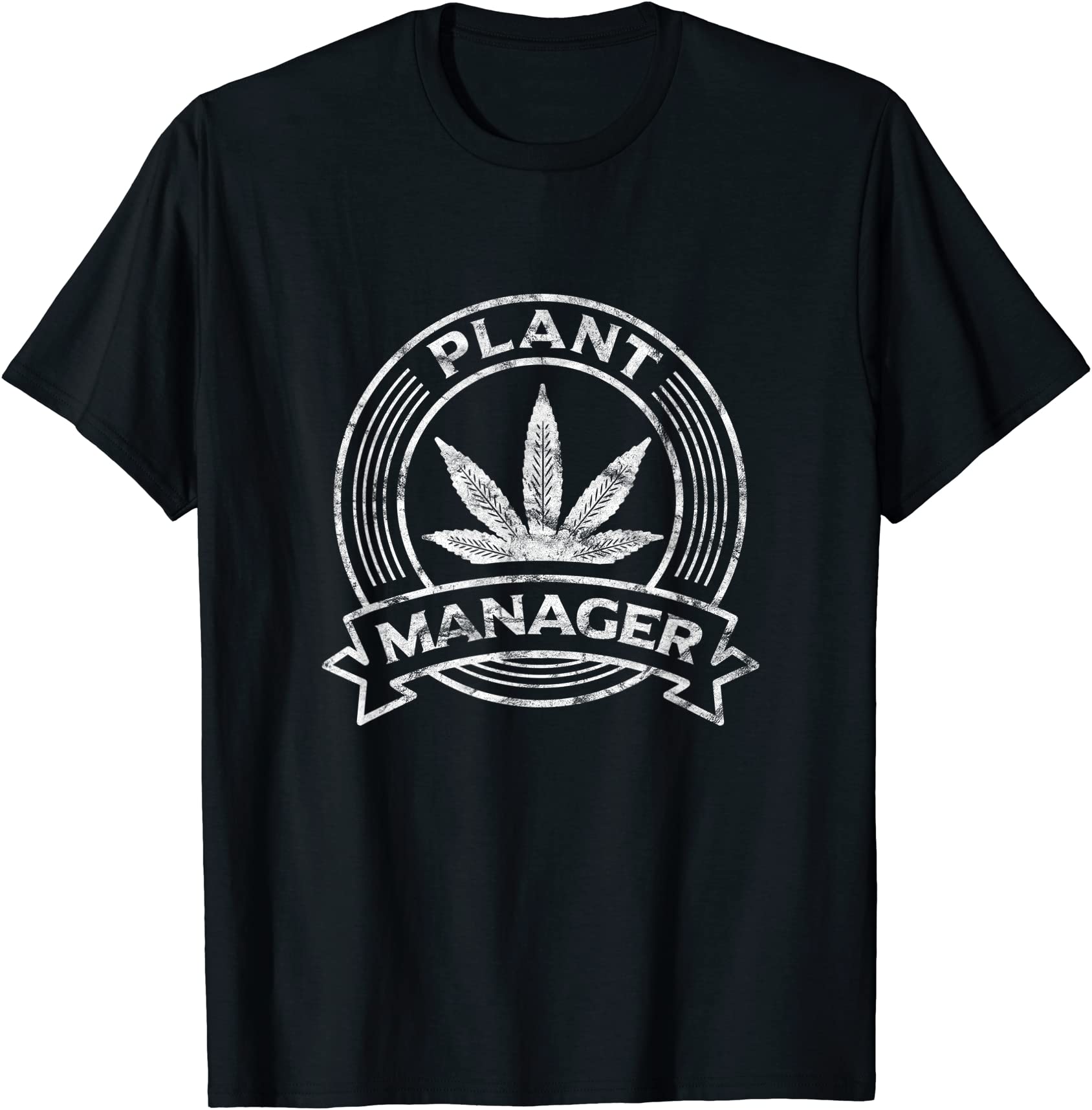 cannabis t shirt marijuana weed funny plant manager clothes t shirt men ...