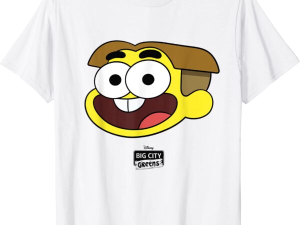 Disney channel big city greens cricket and logo t shirt men