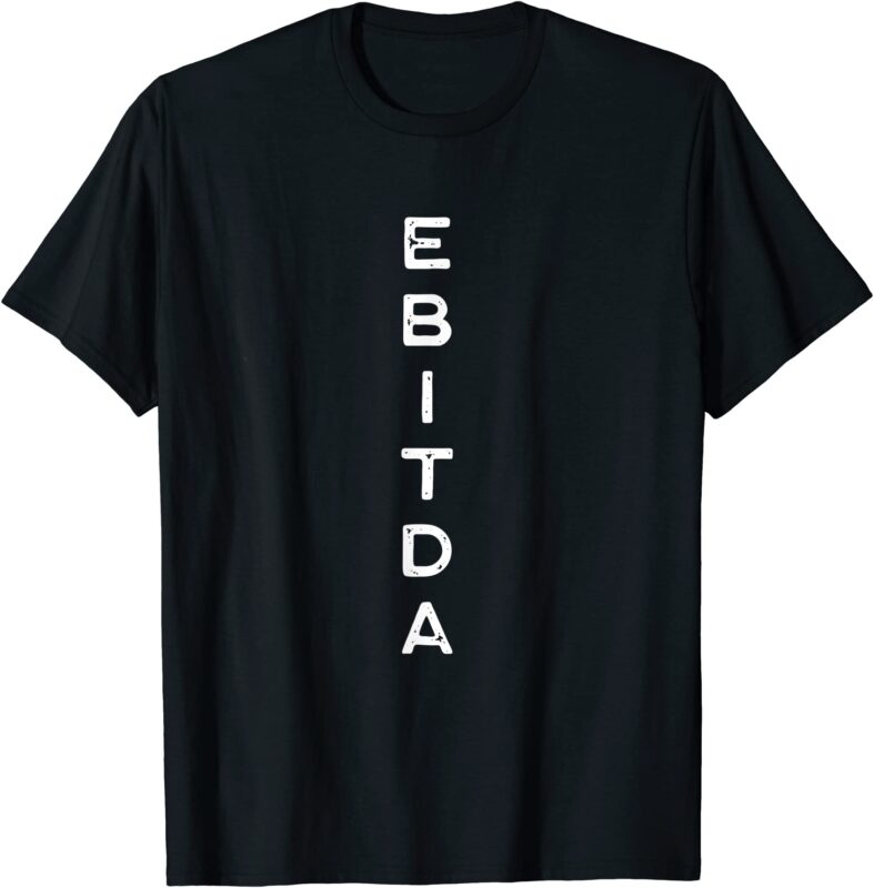 ebitda auditor book keeper finance tax season analyst t shirt men