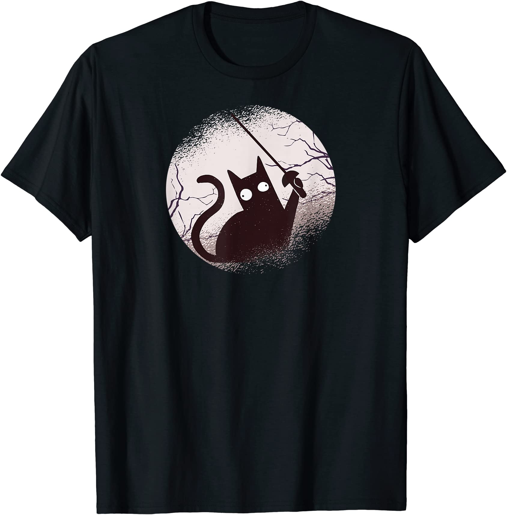 fencing game gamer fencer sport fencing cat t shirt men - Buy t-shirt ...