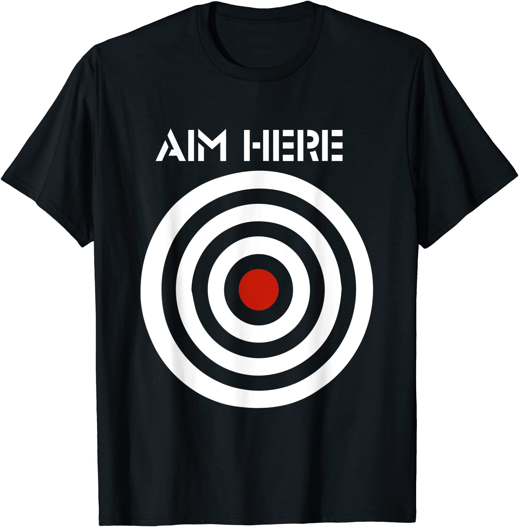 Funny Aim Here Darts Players Bullseye Target T Shirt Men Buy T Shirt Designs