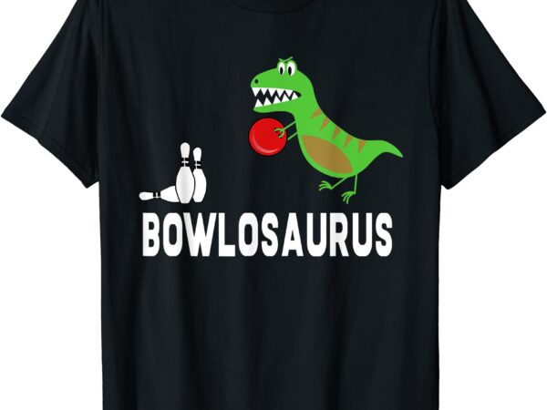 Funny bowling shirts dinosaur bowler t shirt dino gift idea men