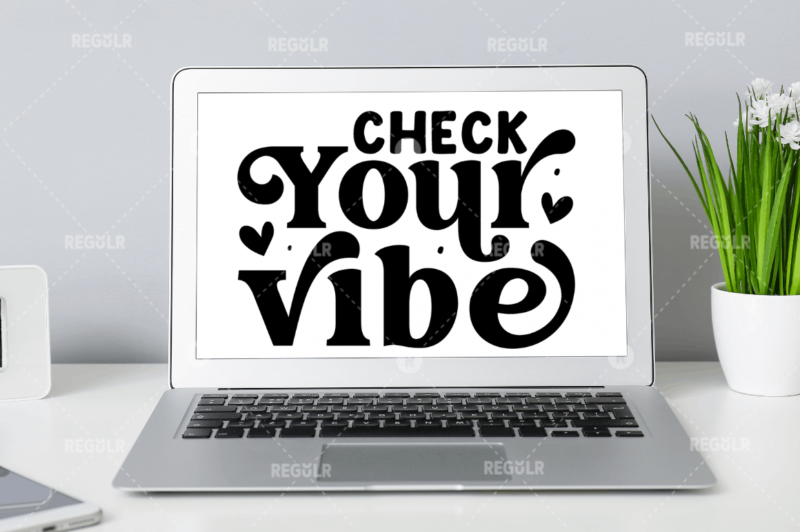 Retro Positivity SVG Bundle