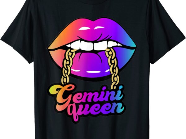Gemini queen t shirt men