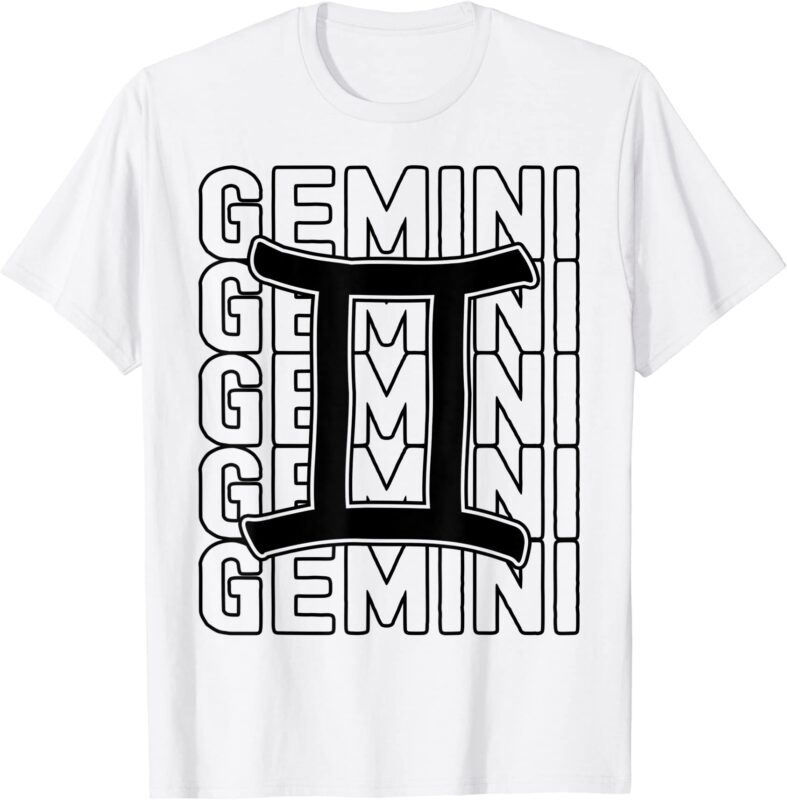 20 Gemini PNG T-shirt Designs Bundle For Commercial Use Part 4 - Buy t ...