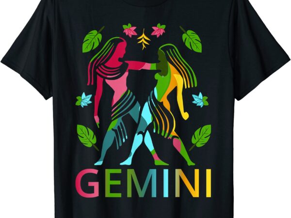 Gemini zodiac spring gemini birthday t shirt men