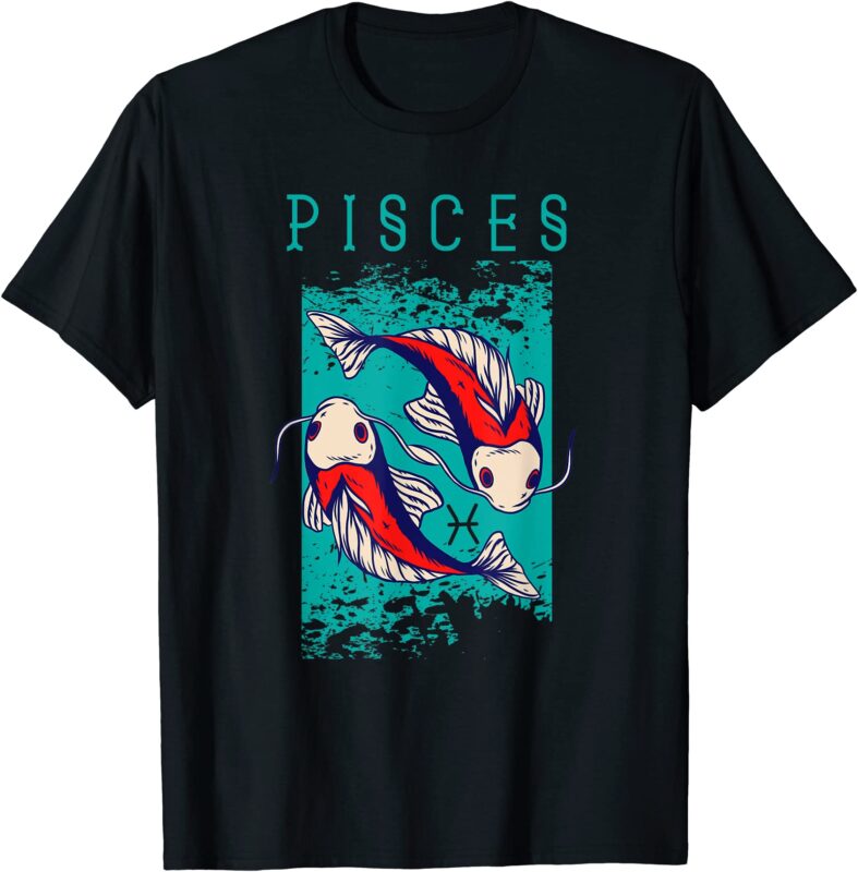 20 Pisces PNG T-shirt Designs Bundle For Commercial Use Part 1 - Buy t ...